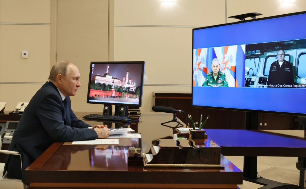 Putins paziņo, ka uz Atlantijas okeānu nosūtījis kuģi ar hiperskaņas raķetēm