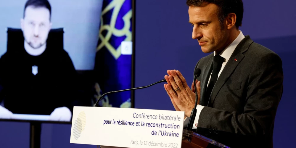 Президенты Украины и Франции согласовали дальнейшее сотрудничество по усилению украинской системы противовоздушной обороны