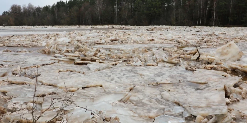 Уровень воды в реках Латвии пошел на спад