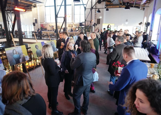 "Zinātne Latvijai 2023" atklāšana Āgenskalna tirgū 2023. gada 6. janvārī.