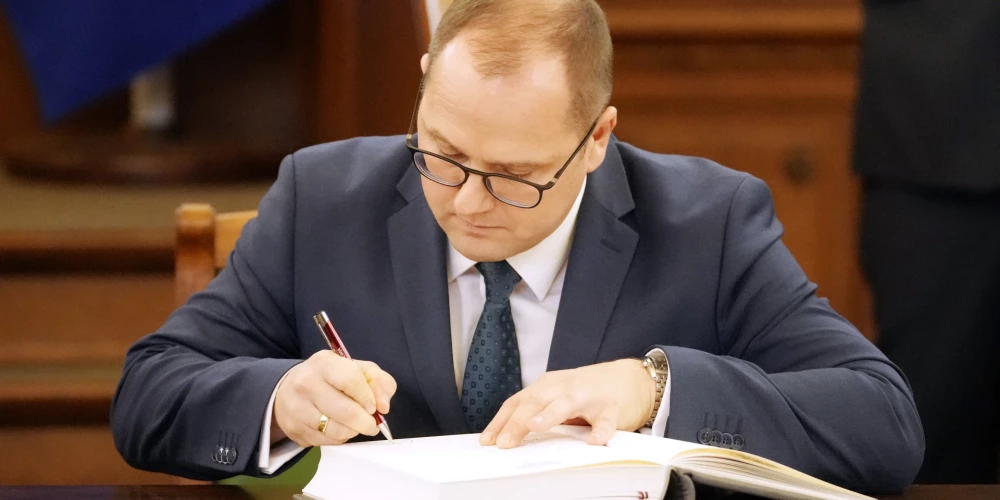 Министр климата и энергетики Раймонд Чударс