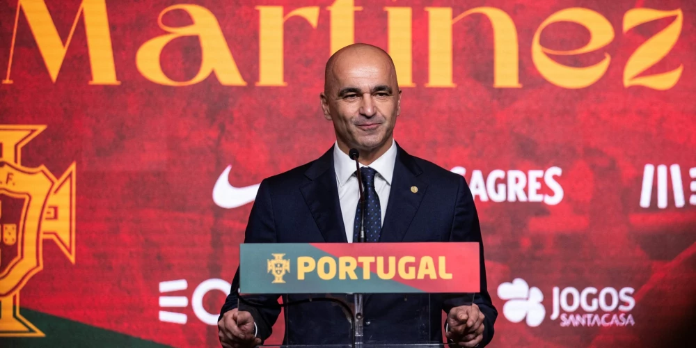 Bijušais Beļģijas futbola izlases treneris Martiness vadīs Portugāles valstsvienību