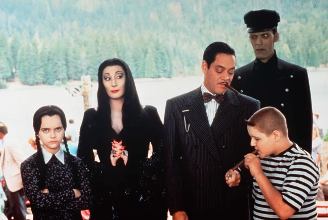 Christina Ricci, Anjelica Huston, Raul Julia, Jimmy Workman, Carel Struycken