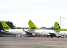 airBaltic планирует установить Starlink на свой флот уже в этом году. (Фото: LETA)