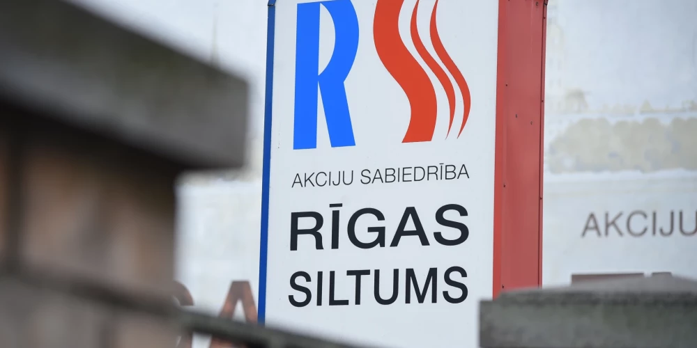 AS "Rīgas siltums" uzraksts.