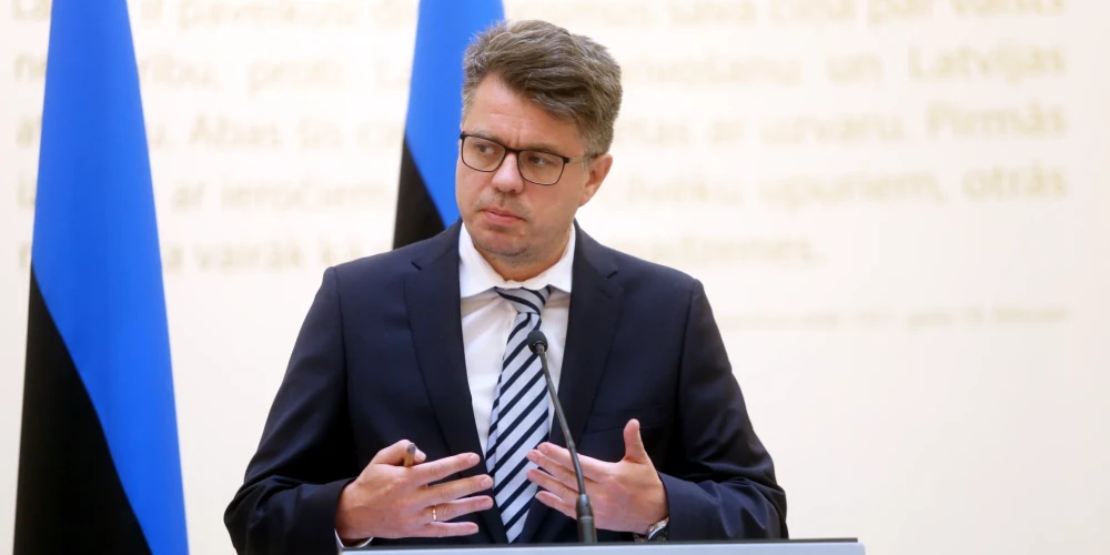 Министр иностранных дел Эстонии Урмас Рейнсалу