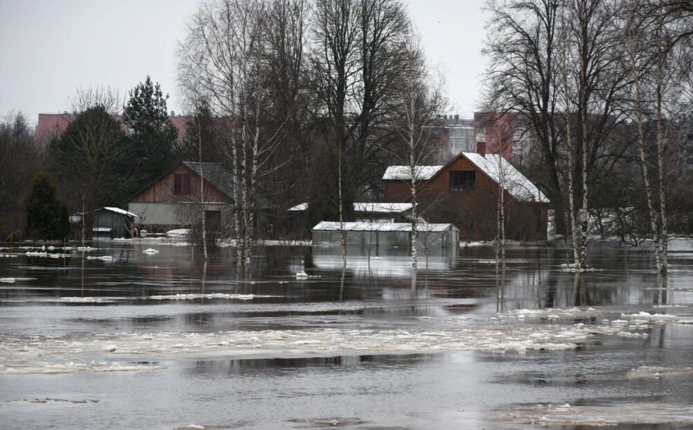 Ūdens līmenis Daugavā pie Jēkabpils sasniedzis otro augstāko atzīmi novērojumu vēsturē