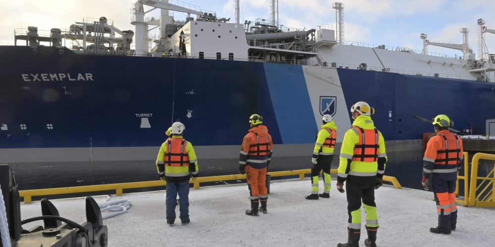 Inko LNG terminālis Somijā sācis darbību