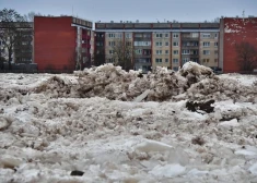 Уровень воды в Екабпилсе пока не достигает оранжевого критерия предупреждения