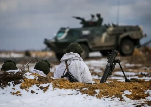 Совместные российско-белорусские военные учения. . (Фото: MOD/EYEPRESS/Shutterstock/ Vida Press)