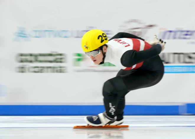 Šorttrekistam Laizānam kritiens finālā liedz cīnīties par medaļu Eiropas Jaunatnes ziemas Olimpiādē