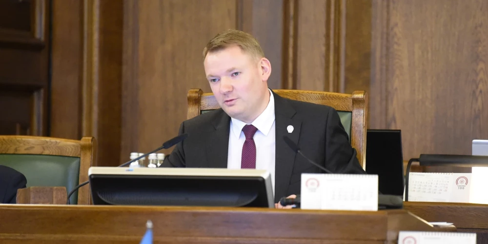 Latvija varētu izmantot Ukrainas izstrādāto digitālo civilās aizsardzības sistēmu, informē Saeimas priekšsēdētājs