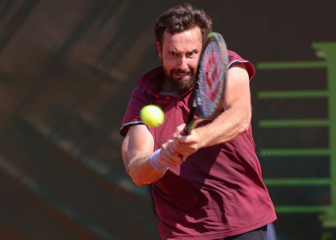 Gulbis nepabeidz "Challenger" sērijas turnīra kvalifikācijas otrās kārtas spēli