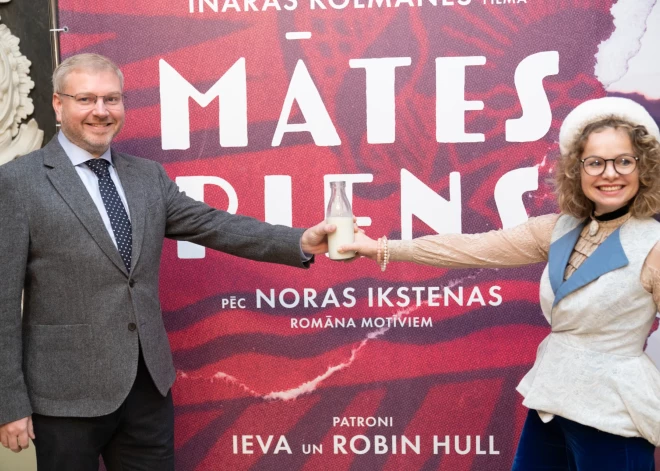 Režisores Ināras Kolmanes filmas "Mātes piens" mediju seanss un preses konference. 