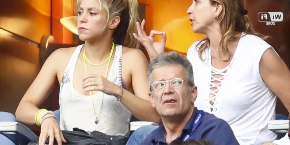 Šakira ar Žerāra Pikē mammu Monseratu Bernabo.