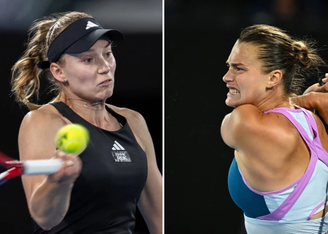 "Australian Open" finālā tiksies Ribakina ar Sabaļenku