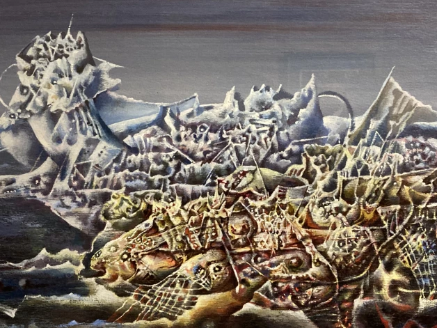 Иван Марчук. "Думая о вечном", 1986