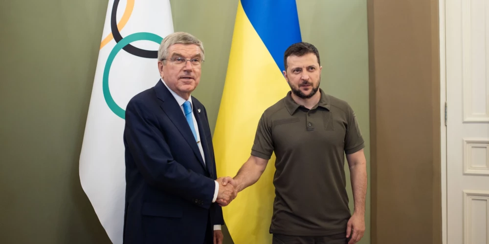Ukraina boikotēs Parīzes olimpiskās spēles, ja tajās ļaus startēt Krievijai un Baltkrievijai; arī LOK pauž stingru nostāju