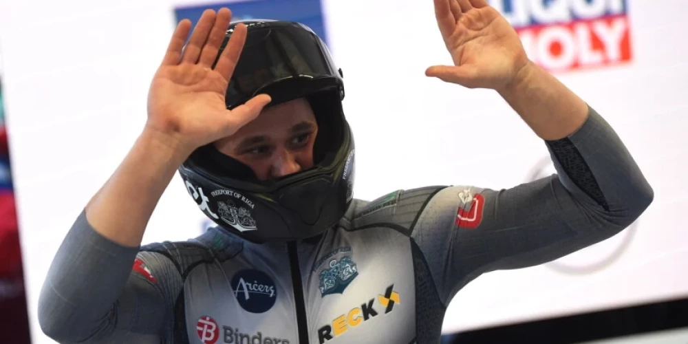 Latvijas bobslejists Emīls Cipulis.