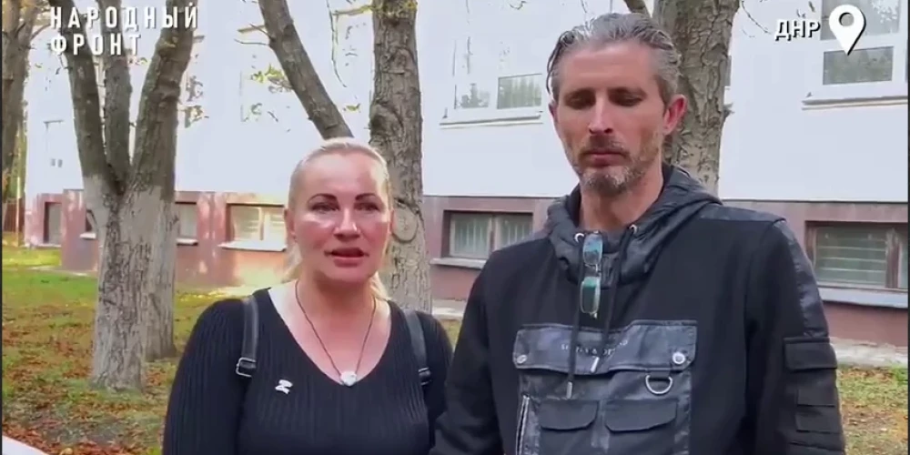 “Pie***zt tevi, idiot!” Kremļa aktīvistu pāris no Vācijas reaģē uz žurnālistu atklājumiem par viņu darbību