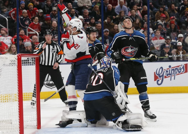 Merzļikins paliek rezervē "Blue Jackets" zaudējumā