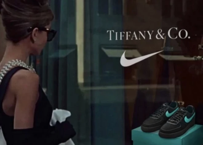 В социальных сетях шутят над коллаборацией Nike с Tiffany & Co