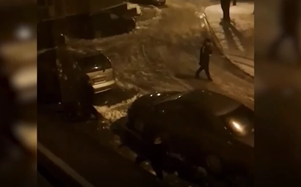 VIDEO: Mazgadīgi huligāni ar sniega pikām terorizē Vecmīlgrāvja iedzīvotājus