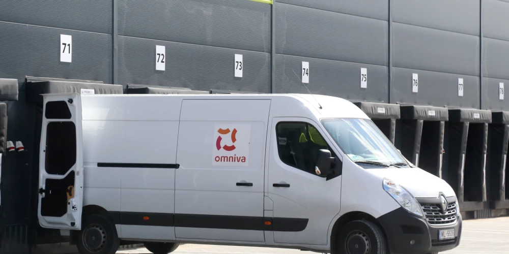 Логистический центр Omniva Latvija в Марупе