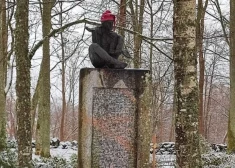 Могила актера Эдгара Лиепиньша