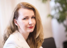 Tieslietu ministre Inese Lībiņa-Egnere.