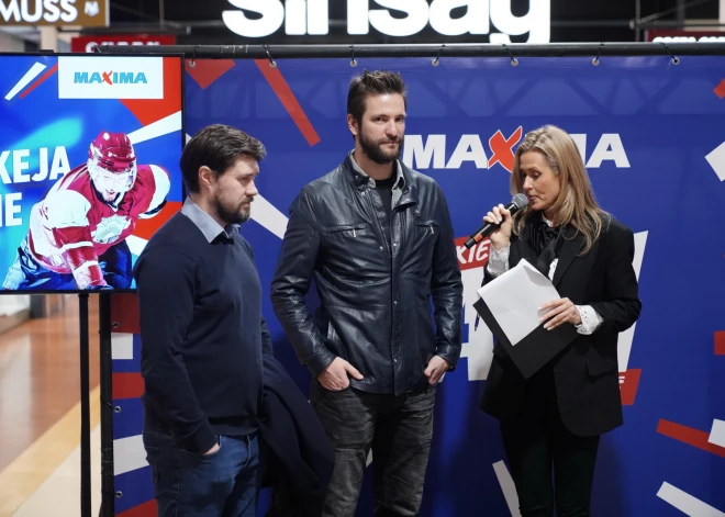 Iemīļotāko hokeja zvaigžņu godināšanas ceremonija, 2023. gada 2. februāris.