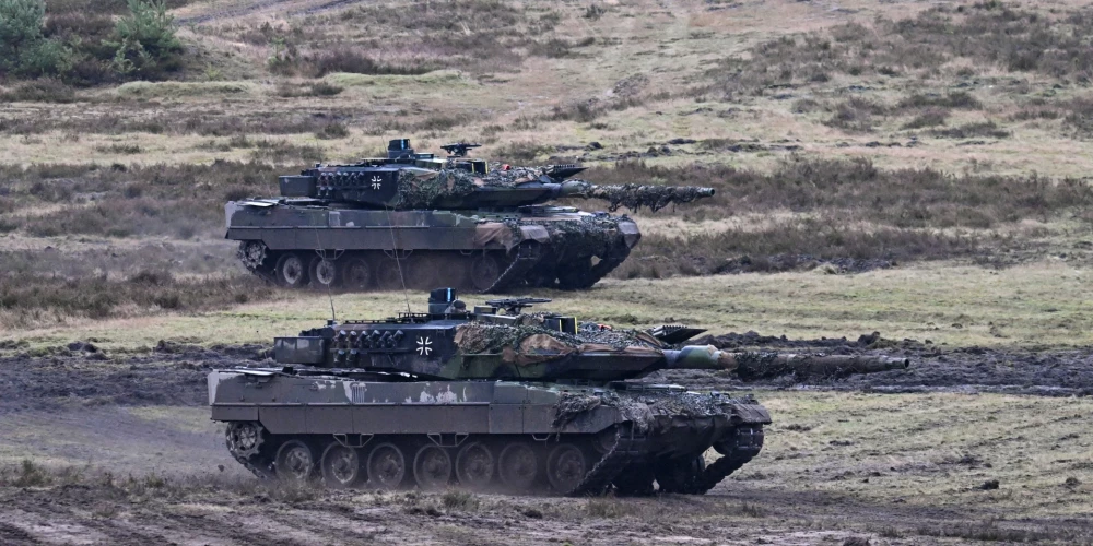 Vācija apstiprinājusi tanku "Leopard 1" piegādi Ukrainai