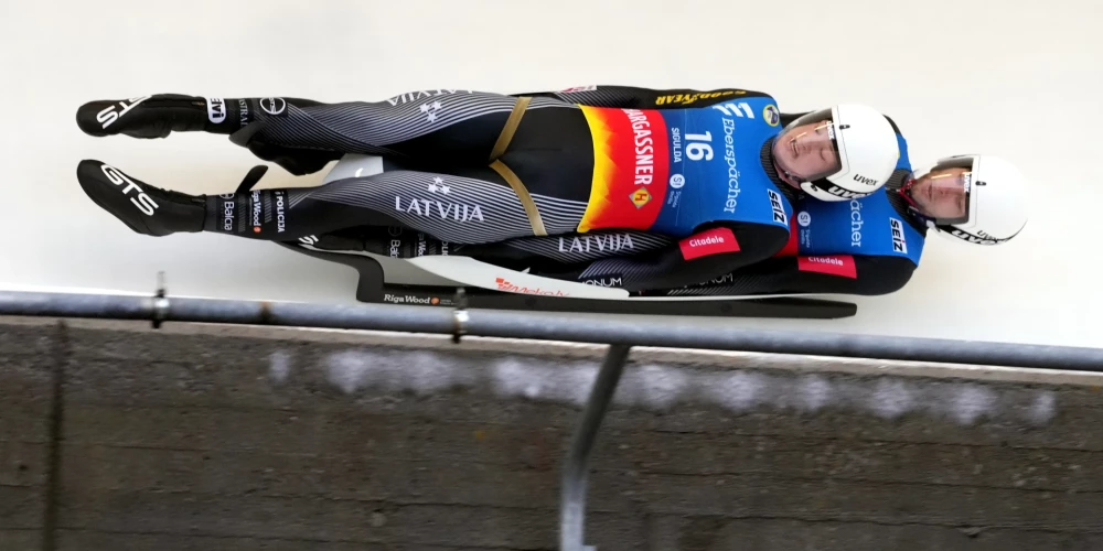 FIL Eiropas čempionāts kamaniņu sportā Siguldas Bobsleja un kamaniņu trasē, 2023. gada 14. janvāris. 