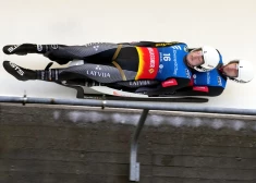 FIL Eiropas čempionāts kamaniņu sportā Siguldas Bobsleja un kamaniņu trasē, 2023. gada 14. janvāris. 