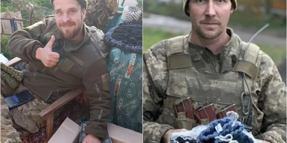Ukraiņu karavīri lūdz vēl! Atsākas adījumu akcija - vajadzīgas zeķes, cimdi, šalles, cepures 