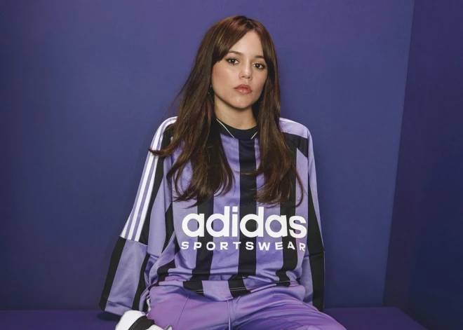 Звезда сериала “Уэнсдей” Дженна Ортега стала амбассадором adidas