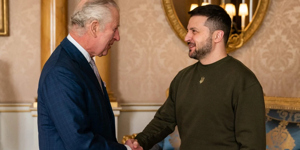 Владимир Зеленский и Карл III