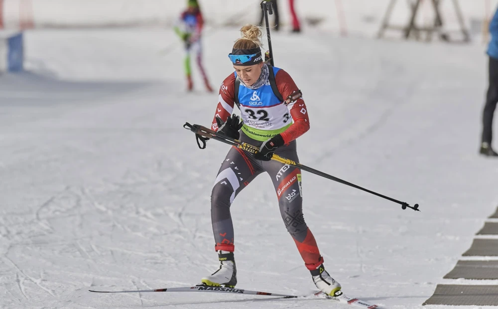 Latviske skiskyttere kan bare fullføre halve distansen i verdensmesterskapet blandet stafett