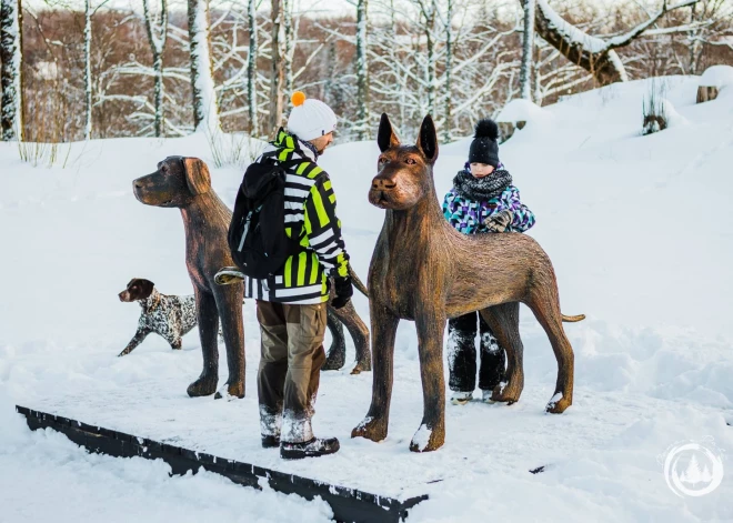 Baudi ziemas priekus Ērgļos 