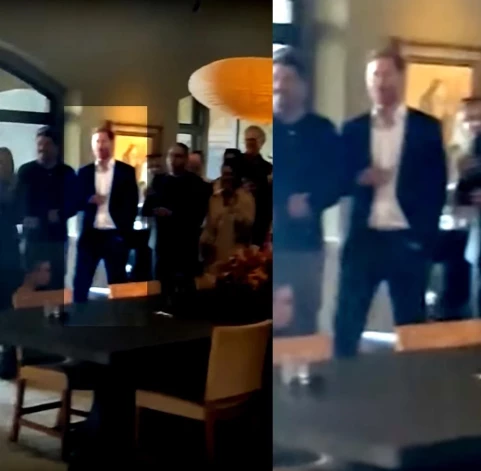 Princis Harijs Elenas Dedženeresas ballītē.