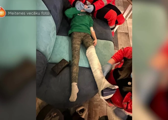 В рижском торговом центре женщина сломала ногу 8-летнему ребенку, но уверена, что ее вины нет