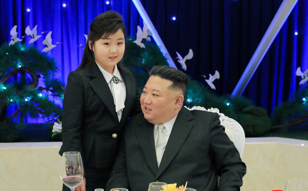 Ziemeļkorejā izdotas pastmarkas ar Kima Čenuna meitu