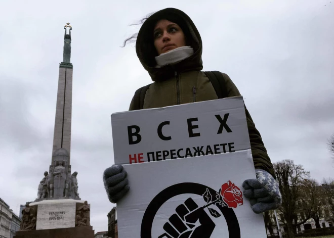 Латвийскую активистку Татьяну Андриец арестовали за нарушение государственных интересов