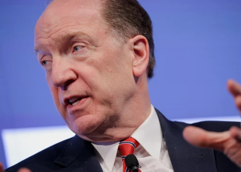 Pasaules Bankas prezidents Deivids Malpass.