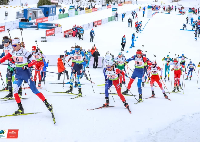 Ar stafetēm turpinās Eiropas junioru čempionāts biatlonā 