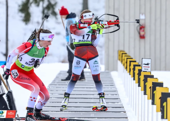 Trīs Latvijas sportisti Eiropas junioru čempionātā biatlonā kvalificējas iedzīšanas sacensībām