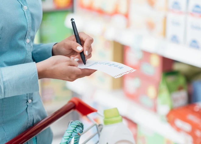 Veids, kā ietaupīt – iepirkumu saraksts