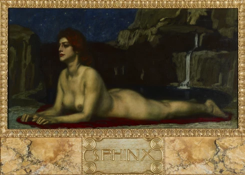 Франц фон Штук. Сфинкс, 1904