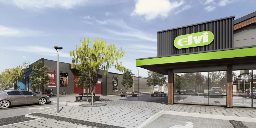 В Марупе откроется торговый квартал ELVI, в него вложено почти 3 млн евро