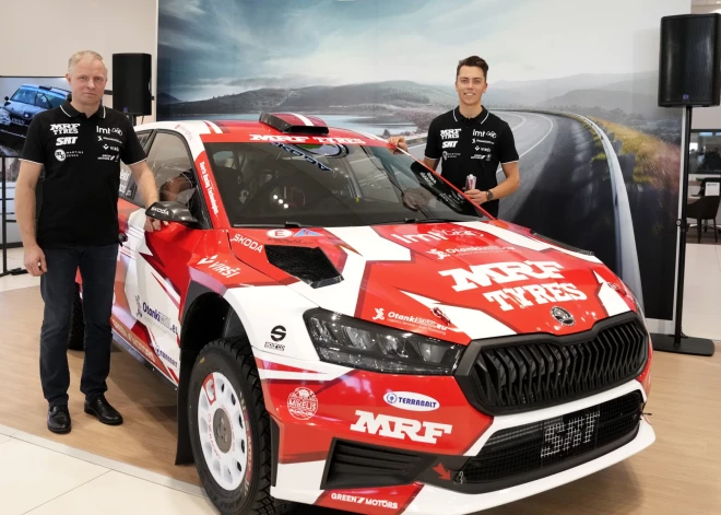 Rallija ekipāža Sesks/Francis šosezon startēs visos astoņos Eiropas čempionāta posmos